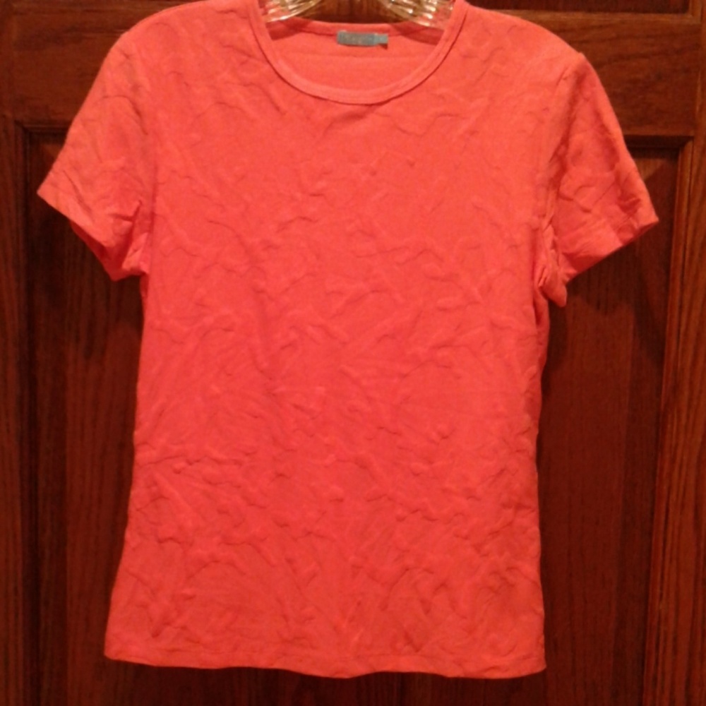 J McLaughlin Coral Print Tee